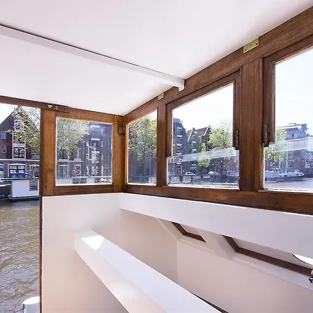 Luxurious 110m² 3br Houseboat In Centre! Úszó hotel Amszterdam