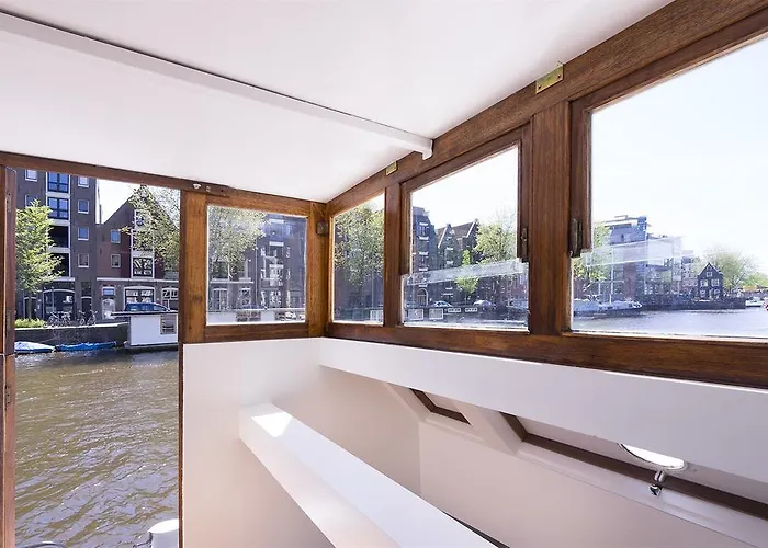 Luxurious 110m² 3br Houseboat In Centre! Botel Amsterdam